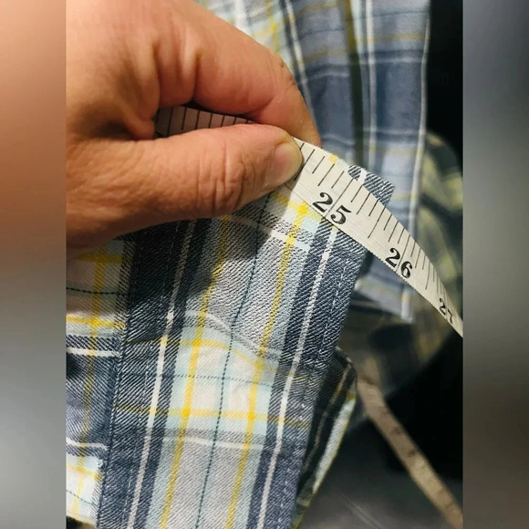 Original Penguin Men's Standard Plaid Long Sleeve Button-Down Shirt , XL - Picture 8 of 14